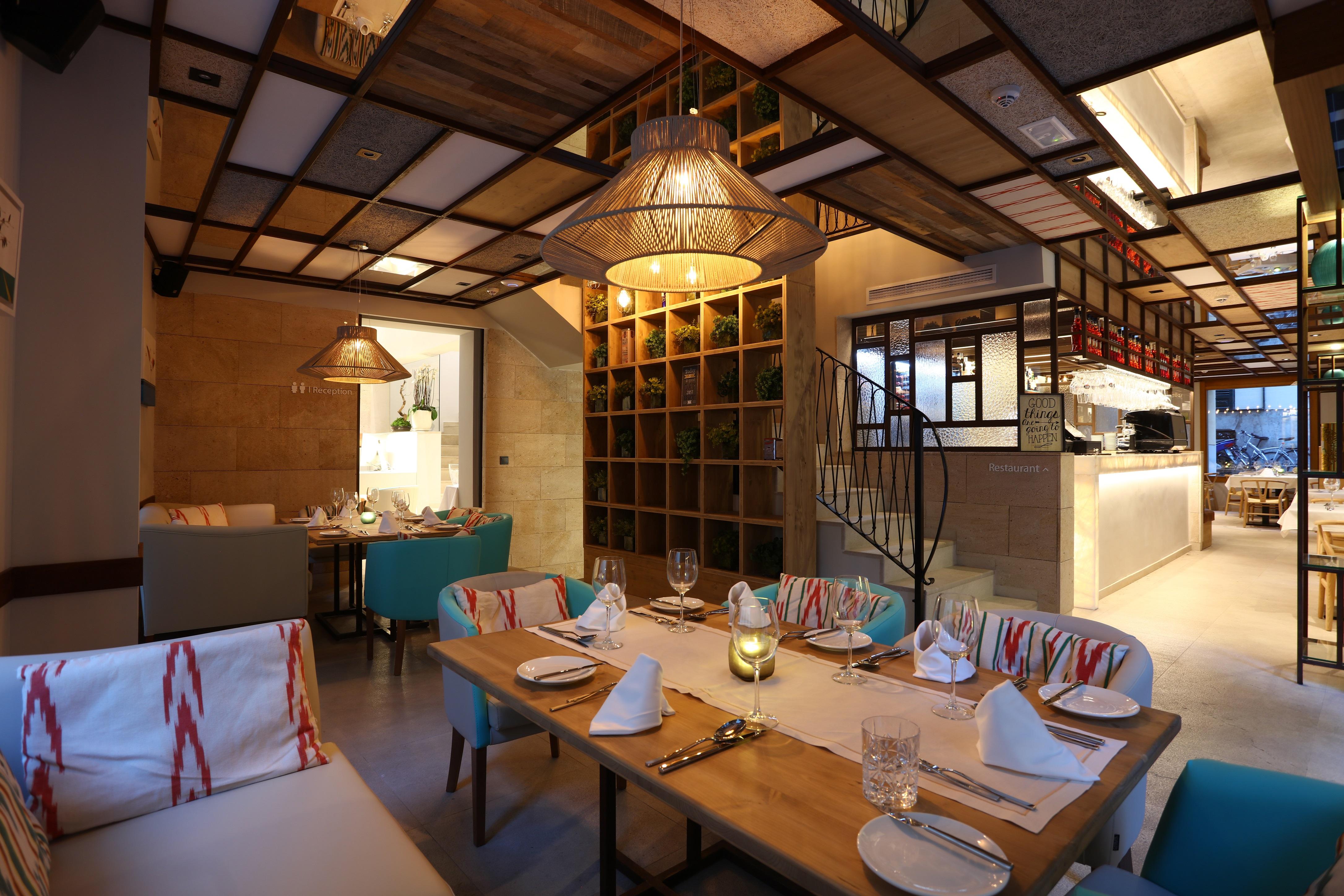 Bo Hotel Palma Екстер'єр фото Interior of the restaurant