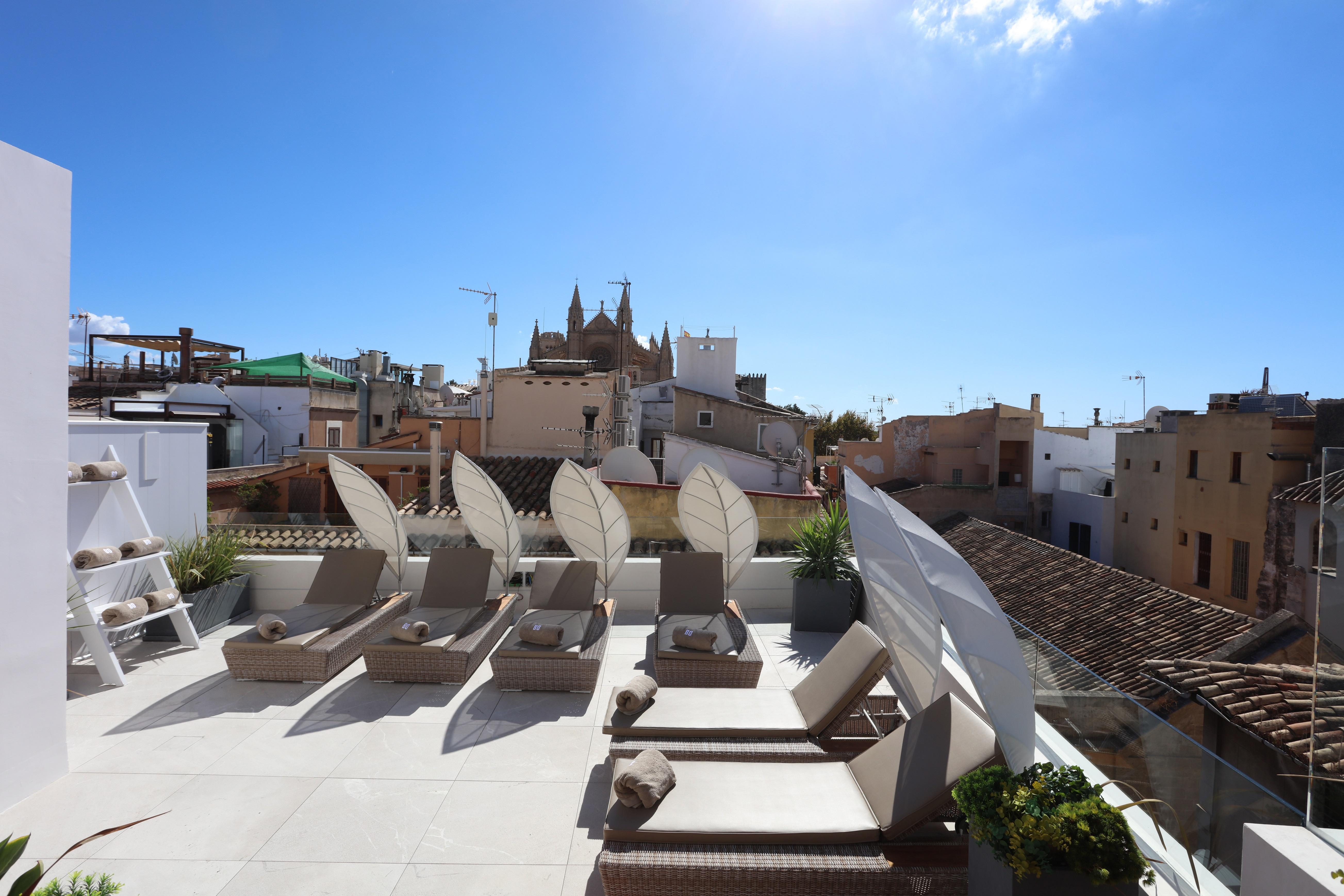 Bo Hotel Palma Екстер'єр фото The hotel's rooftop