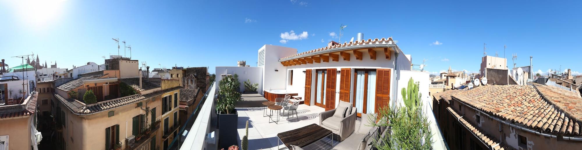 Bo Hotel Palma Екстер'єр фото Panoramic view of the city of Palma